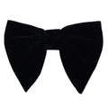 velvet large bow tie